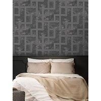 Boutique Gilded Greek Key Onyx Wallpaper (WAS £26.99)