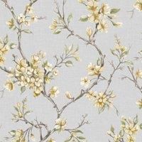 Boutique Eliza Yellow Summer Floral Wallpaper