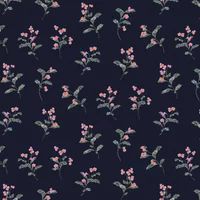 Graham & Brown Joules Swanton Floral Midnight Navy Wallpaper