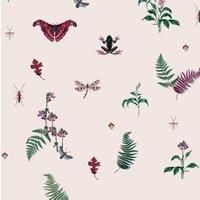 Graham & Brown Joules Midnight Beasts Blush Crème Wallpaper