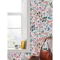 Joules Fields Edge Floral Antique Crème Wallpaper