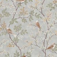 Superfresco Easy Birds of a Feathers Foral Fren Wallpaper