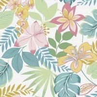 Envy So Exotic Day Floral Wallpaper