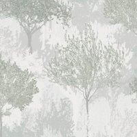 Superfresco Easy Birch Sage Wallpaper Sample