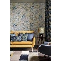 Clarissa Hulse Summer Border Blue Wallpaper