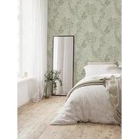 Superfresco Easy Sage Metallic Organics Floral Wallpaper