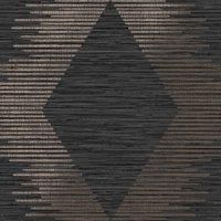 Superfresco Easy Serenity Geo Black/Rose Gold Wallpaper Sample