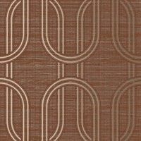 Boutique Indulgent Geo Ruby Wallpaper Sample