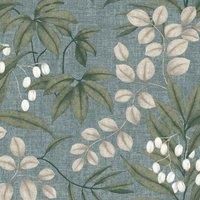 Superfresco Easy Persephone Duck Egg Blue Floral Wallpaper