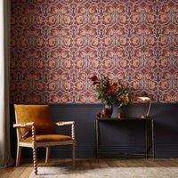 WILLIAM MORRIS AT HOME Pimpernel Plum Wallpaper