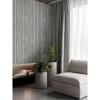 Fresco Concrete Slats Grey Wallpaper