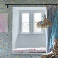 Shabby Chic by Rachel Ashwell Royal Bouquet Blue Floral Wallpaper