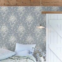 Shabby Chic by Rachel Ashwell Garden Floral Tonal Wallpaper