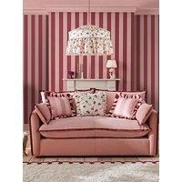 Cath Kidston Canopy Stripe Pink & Red Stripped Wallpaper