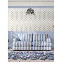 Cath Kidston Button Spot Blue Dotty Wallpaper