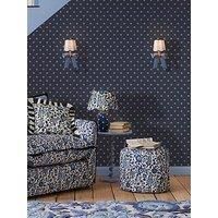 Cath Kidston Button Spot Navy  Dotty Wallpaper