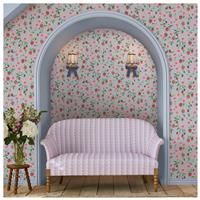 Cath Kidston Strawberry Summer Floral Wallpaper