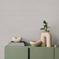 Superfresco Easy Emperor Grasscloth Pearl Wallpaper - 10m