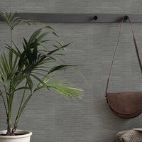Boutique Scape Texture Charcoal Wallpaper