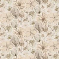 Superfresco Easy Arlington Parchment Wallpaper | Paste The Wall | Cream Leaves | Eco-Friendly