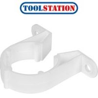 Pipe Clip 40mm White