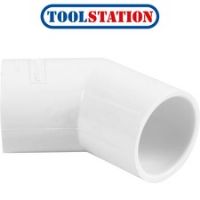 Solvent Weld Overflow Bend 21.5mm 135£ White