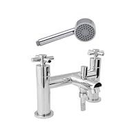 Deva MOT106 Bath Shower Mixer, 240 mm W x 160 mm H x 120 mm D