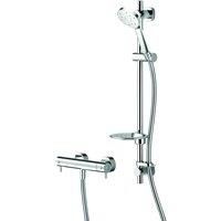 Methven Kiri Low Flow Satinjet Cool Touch Shower, Silver