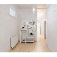 Superfresco Paintable Hessian White Durable Heavy Duty Wallpaper