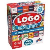 Drumond Park The LOGO Mini Board Game Second Edition - The Mini Family Travel Board Game of Brands and Products You Know and Love