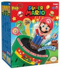 Tomy Pop Up Super Mario Family & Preschool Kids Board Game, 2 - 4 Players, Suitable For Boys & Girls Aged 4+