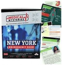 TOMY Medical Mysteries investigation game - Cooperative Game with 4 Cases to Solve - Will your patient survive the night - Individual, Date Night and Party Game for adults