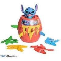 TOMY Disney Pop Up Stitch Action Board Game, Fun Family and Kids Game for Ages 4+, Preschool Children’s Game for Boys, Girls, and Adults.