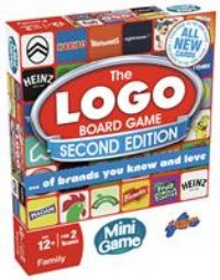 Drumond Park The LOGO Mini Board Game Second Edition - The Mini Family Travel Board Game of Brands and Products You Know and Love