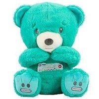 Mood Bears® Nervous Bear (Large) – Calming Teal Teddy Bear for Kids & Adults, Soft Plush Companion to Ease Worries & Foster Confidence