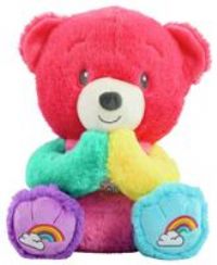 Mood Bears® Hope Bear (Large) – Multi-Coloured Plush for Kids & Adults, Encouraging Positivity & Emotional Resilience