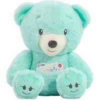 Mood Bears® Calm Bear (Large) – Teal Serene Plush Companion for Kids & Adults, Promoting Relaxation & Emotional Balance