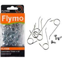 Flymo FLY058 42 Replacement Metal Tines to suit Lawn rake Compact 340/3400