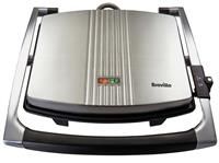 Breville Sandwich/Panini Press and Toastie Maker, 4-Slice, Stainless Steel [VST026]