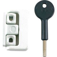 Yale V-8K101-4-WE Window Latches Multi Pack, Pack of 4, White Finish