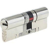 Yale B-YS3-4550N Anti-Snap 3 Star Euro Double Cylinder, High Security, 45:50 (95mm), Nickel Finish