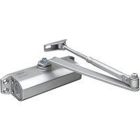 Union UNNJCE3F CE3F Fixed Size 3 Rack & Pinion Door Closer Silver