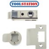 Union JFL26 Push Fit Tubular Latch 63mm Satin Nickel