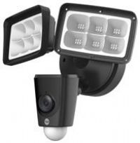 Yale Floodlight Camera - Two Way Talk - Motion Detection - Multiple Lighting Modes - Loud 110 DB Siren - IP65 - FHD 1080 - 2000 Lumen - Works With Google & Alexa