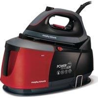 Morphy Richards Steam Generator Iron Power Steam Elite With Auto Clean And Safety Lock 332013 Steam Generator Red Black