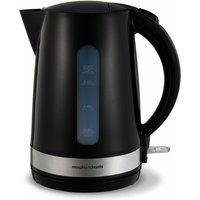Morphy Richards 1.7L Premium Plastic Jug Kettle - Black