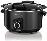 Morphy Richards Sear & Slow Cook 6.5 L Slow Cooker with Hinged Lid & Cooking Pot