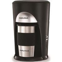 MORPHY RICHARDS Coffee on the Go 162743 Filter Coffee Machine  Black, Bronze & Brushed Steel