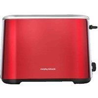 Morphy Richards 222066 Equip 800W 2 Slice Wide Slot Toaster - Red