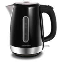 Morphy Richards 102783 Black Equip Stainless Steel Jug Kettle, 3000 W, 1.7 Litre, Black